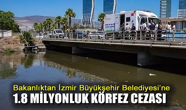 İzmir Körfezi’nde Kirlilik Sebebiyle Suç Duyurusu!
