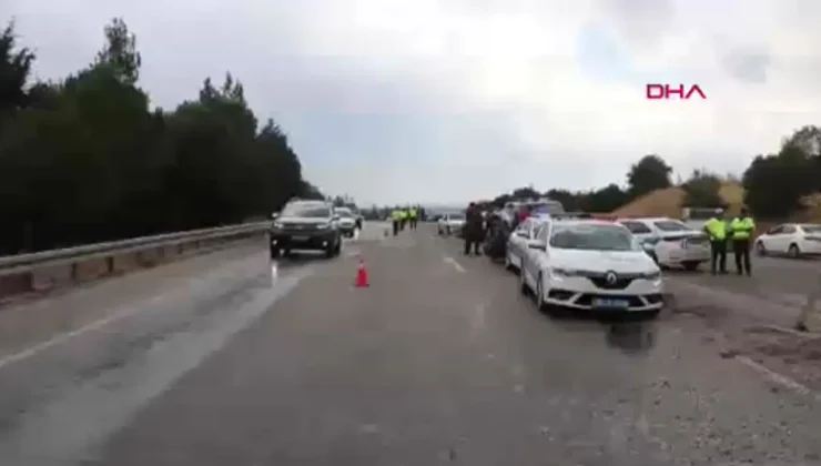 Denizli’de Düğün Yolunda Otobüs Devrildi! 26 Yaralı