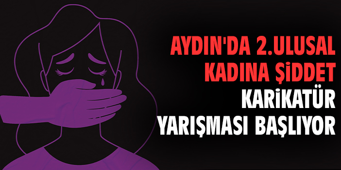 Kadına Şiddete Son İçin Karikatür Yarışması!