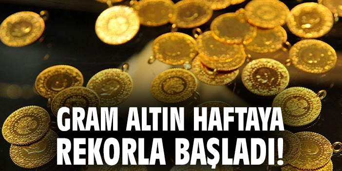 Altın Fiyatları Tarihinde Yeni Rekor: 3 Bin TL!