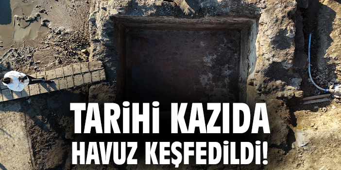 Konuralp’te Antik Su Havuzu Bulundu!