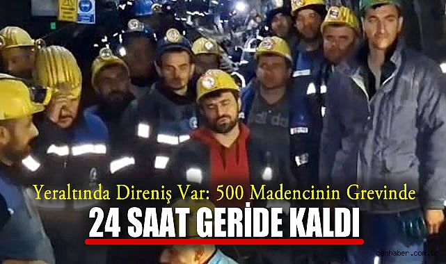 Nallıhan’daki Maden İşçileri Eylemini Sürdürüyor!