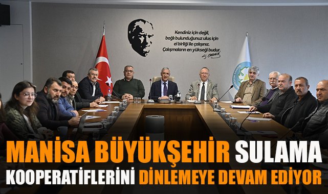 Sulama Kooperatifleri İçin Çözüm Toplantısı