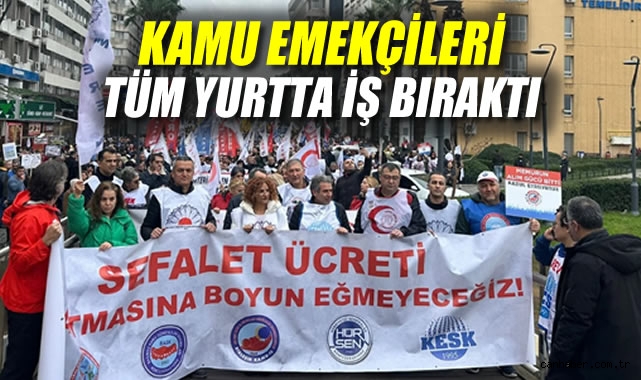 Emekçiler İş Bıraktı: Sefalet Zammına Tepki