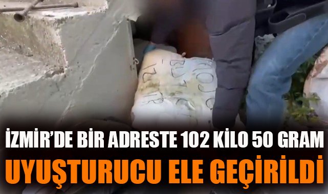 İzmir’de Tarihi Uyuşturucu Operasyonu: 102 Kilo Bonzai!