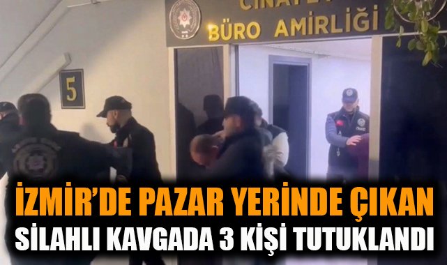 Bornova’da Pazarcılar Arasında Kanlı Kavga!