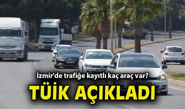 İzmir’de Ocak’ta Taşıt Kaydı %37,4 Düştü!