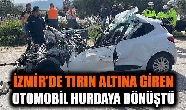 İzmir’de Korkunç Kaza: Sürücü Hayatını Kaybetti!