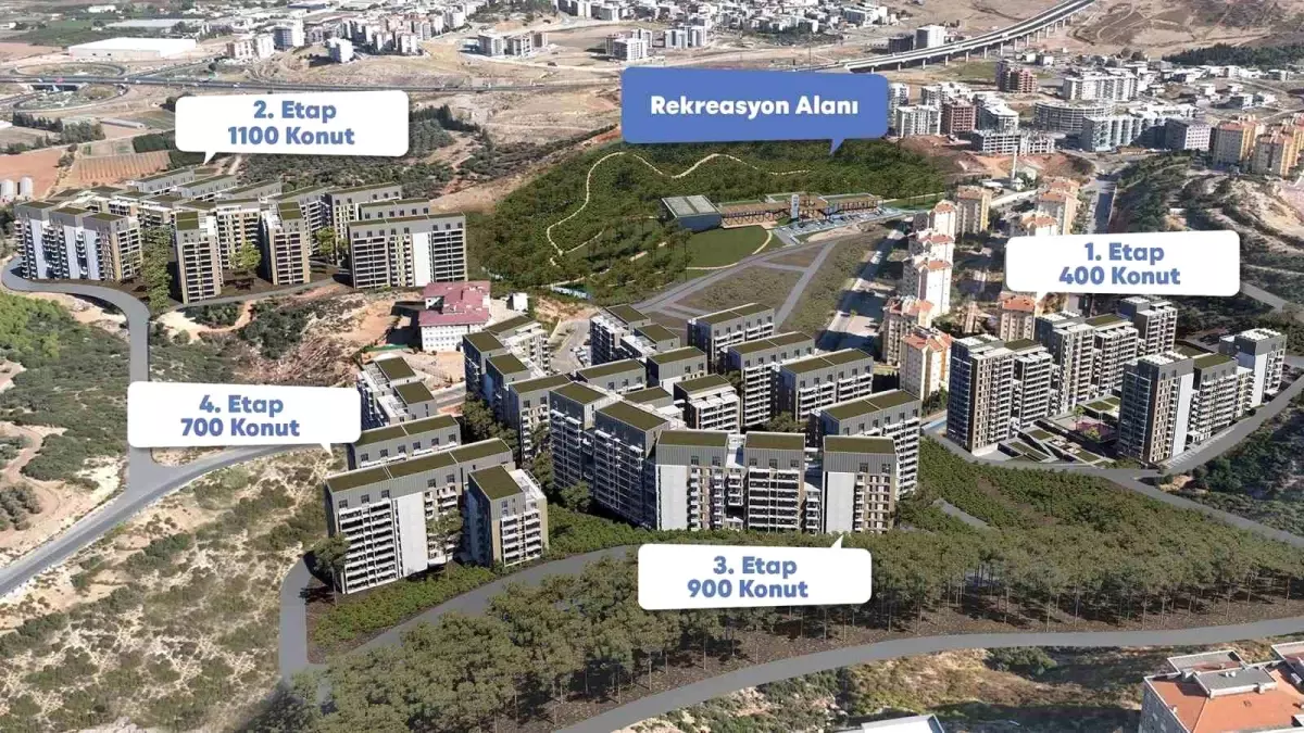 İzmir’de 25 Bin Sosyal Konut Projesi Başlıyor!