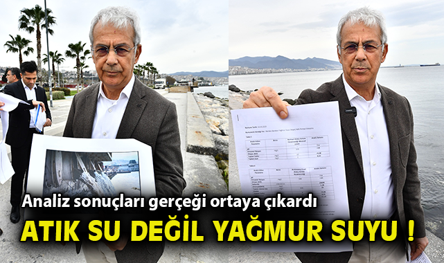 Körfez’deki Su, Atık Değil! Analiz Sonuçları Açık