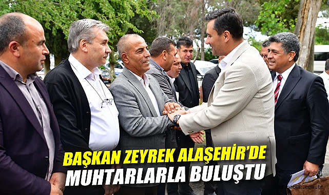 Alaşehir’de 14 Ayda 10 Gelişim: Başkan Zeyrek!