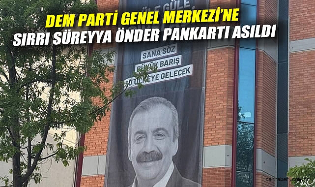 Sırrı Süreyya Önder’e Veda: Barış Mesajı Verildi