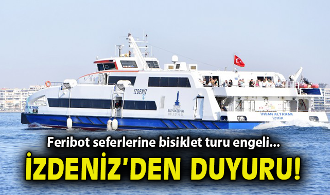 İZDENİZ’den Bisiklet Turu İçin Feribot Duyurusu!
