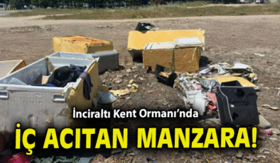 İnciraltı Kent Ormanı’ndaki Çevre Kirliliği Tepkisi!