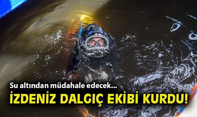İZDENİZ’den Dalgıç Ekibiyle Hızlı Çözüm!