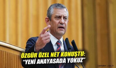 Özgür Özel: Toplumsal Mutabakatla Çözüm Şart
