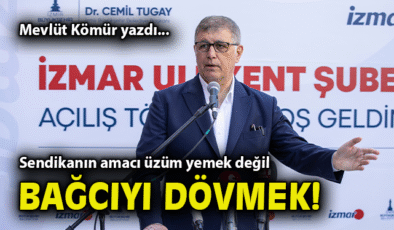 İzmir’de Sendikaların Eylemi Kenti Tahrip Ediyor!