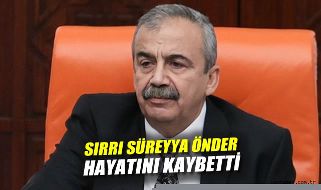 Sırrı Süreyya Önder Hayatını Kaybetti!