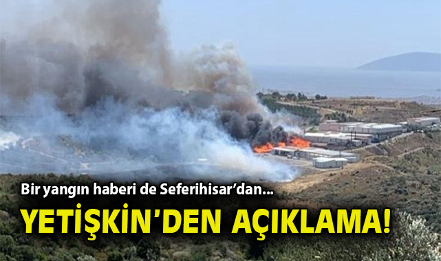 İzmir’de Orman Yangını, Müdahale Hızla Sürüyor!