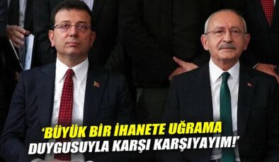 İmamoğlu’ndan Kılıçdaroğlu’na Sert Eleştiri!