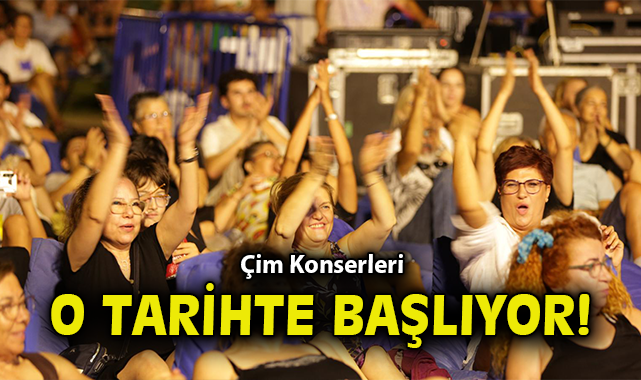 İzmir Çim Konserleri ile Yaz Geceleri Şenleniyor!