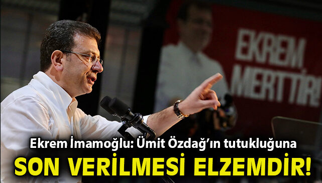 İmamoğlu’ndan Özdağ’a Destek: Adalet Çığlığı!