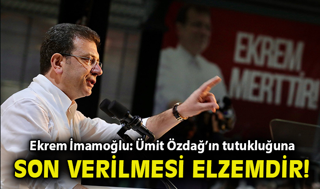 İmamoğlu’ndan Özdağ’a Destek: Adalet Çığlığı!