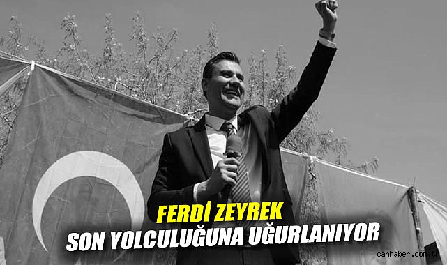 Manisa’da Ferdi Zeyrek’e Veda Töreni Düzenlendi