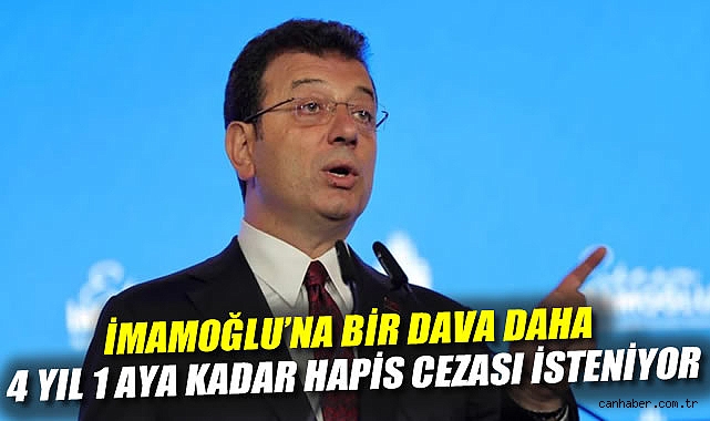 İmamoğlu’na Hakaret Suçundan Hapis İstemi!