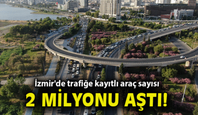 İzmir’de Trafik Kaydı Yüzde 9,5 Arttı!