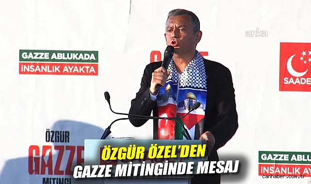 Gazze İçin Üsküdar’da Birleşik Miting Düzenlendi!