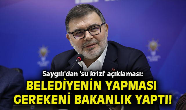 Çeşme’deki Su Sorunu İçin 1 Milyar TL Yatırım