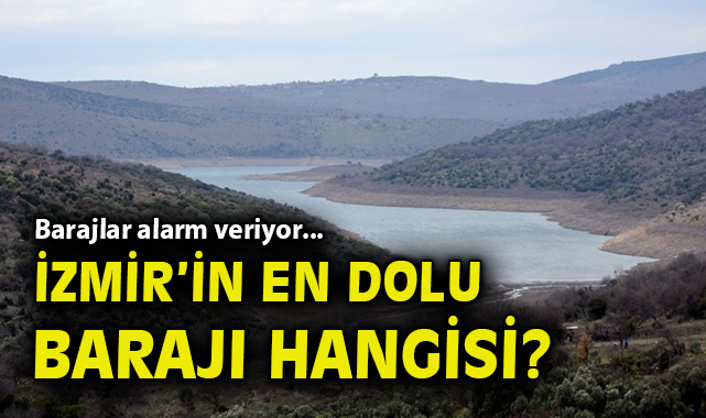 İzmir’de Barajlar Alarm Veriyor: Su Krizi Kapıda!