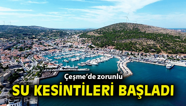 Çeşme’de Su Krizi: Barajda Seviyeler Kritik!