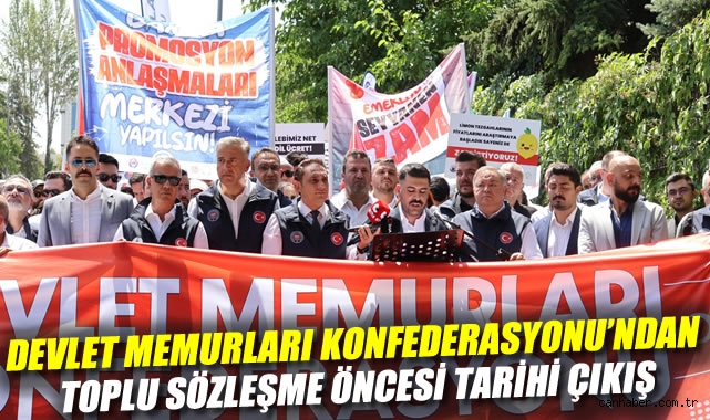 Kamu Çalışanları Hakkını İstiyor, Meydandayız!