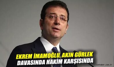 İmamoğlu’nun Duruşmasında Gergin Anlar! Hapis Tehdidi!
