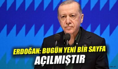 Erdoğan: Terörle mücadelede yeni dönem başlıyor