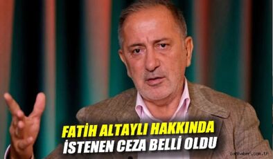 Fatih Altaylı’ya 5 Yıl Hapis İstemi!