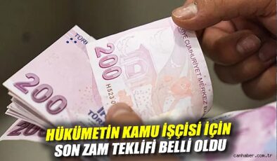 Kamu İşçileri Zam Pazarlığında Son Durum!