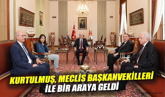 TBMM Başkanı Kurtulmuş’tan Başkanvekilleriyle Toplantı