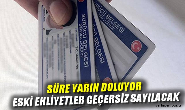 Son Gün! Eski Sürücü Belgeleri İçin Yoğun Bekleyiş