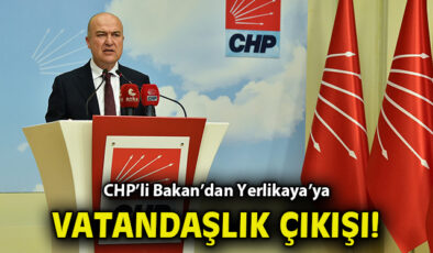 CHP’li Bakan Yerlikaya’ya kritik sorular yöneltti