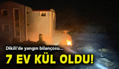 Çandarlı’da Yangın: Evsiz Kalanlar ve Kurtarma Çabası