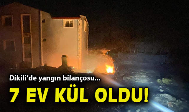 Çandarlı’da Yangın: Evsiz Kalanlar ve Kurtarma Çabası