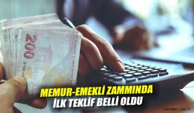 Memur ve Emekliler İçin Zam Teklifleri Açıklandı!