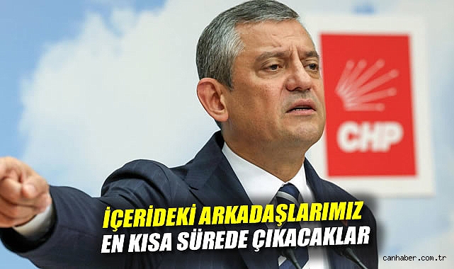 Özgür Özel: İmamoğlu’nu Cumhurbaşkanı Yapacağız!