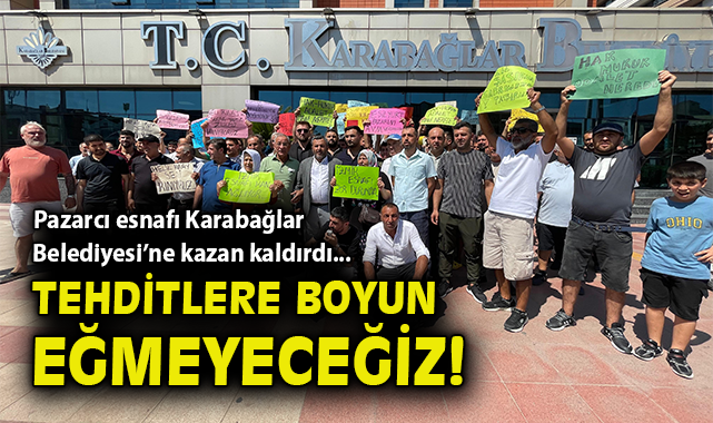 Pazarcılar İsyan Etti: Katı Atık Bedeline Tepki!