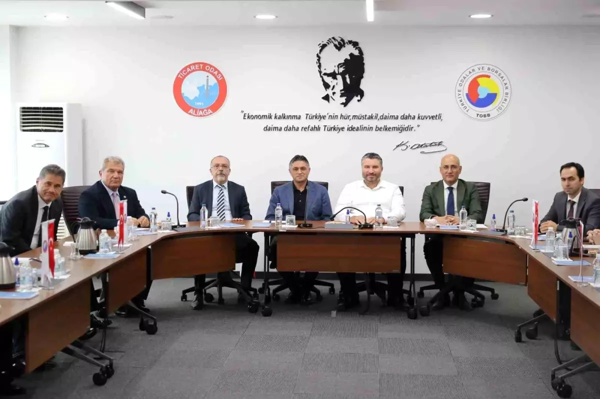 Aliağa’da Sanayi ve Yatırım İstişaresi Yapıldı