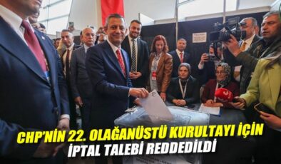 “Ankara’dan Kurultay İptaliyle İlgili Önemli Karar”
