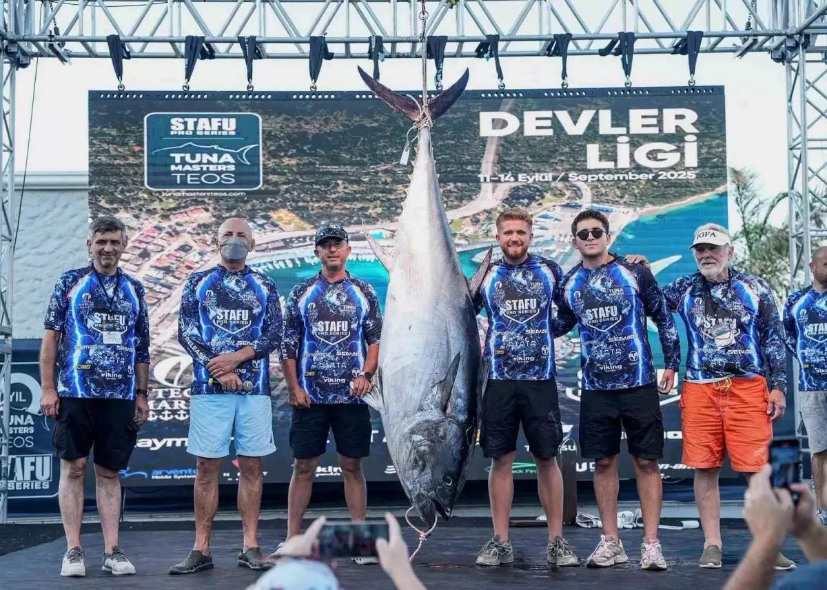 Seferihisar’da 185 Kilogramlık Orkinos Şampiyonu!